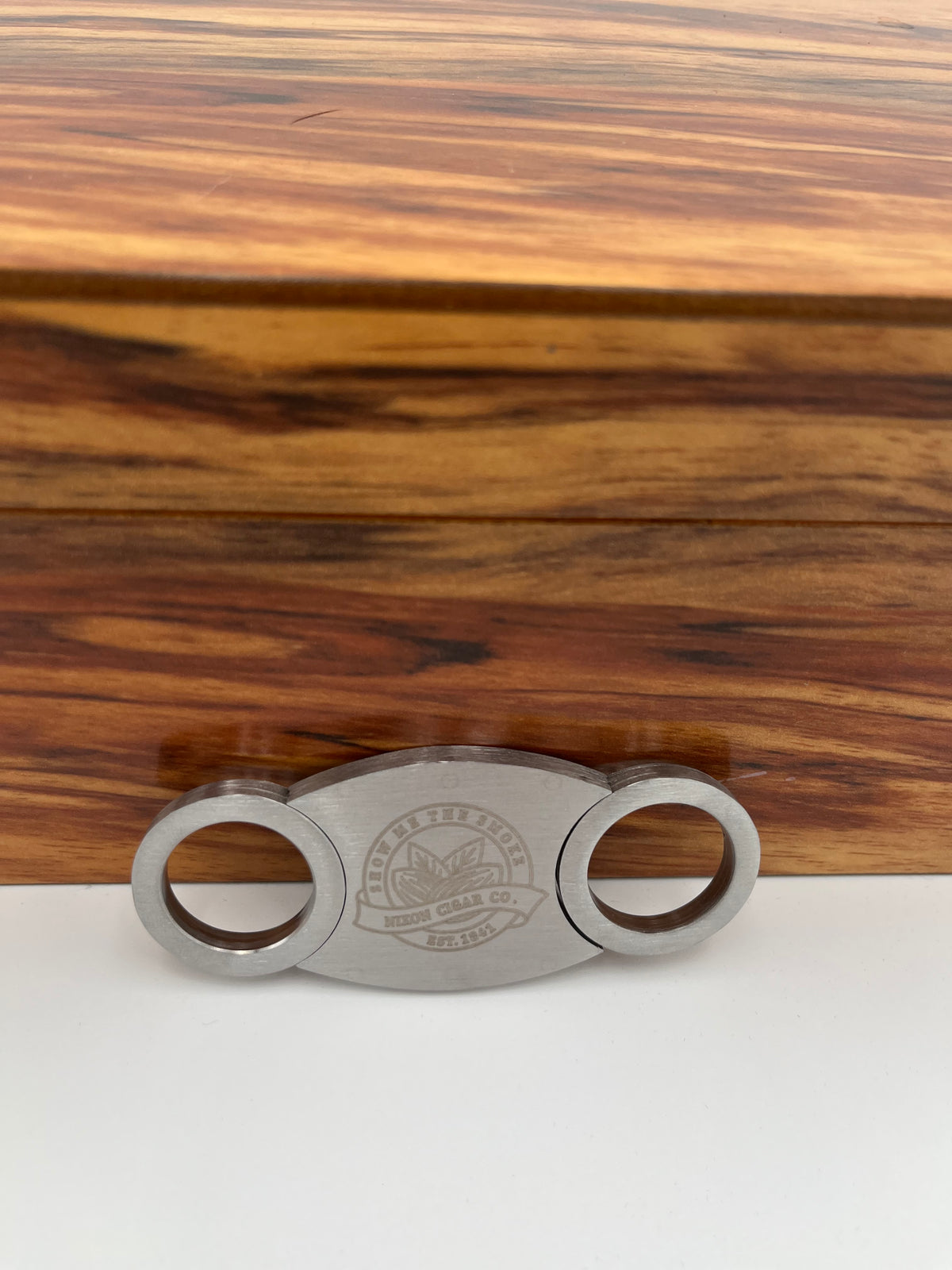 'Show Me The Smoke' Nixon Cigar Co. cutter