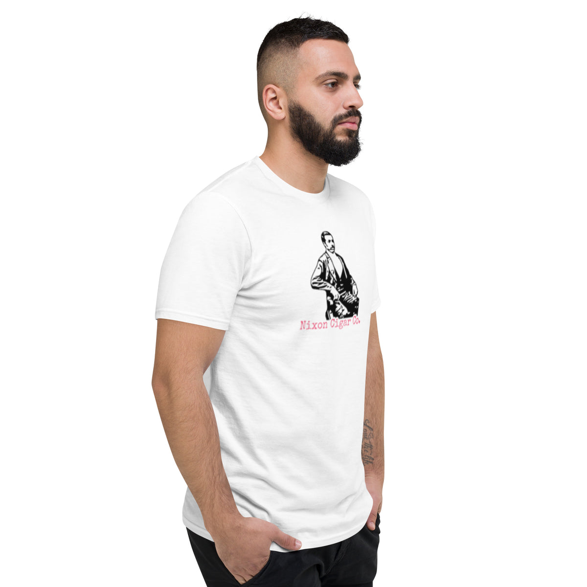 All white Nixon Short-Sleeve T-Shirt